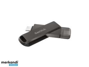SanDisk iXpand USB flash disk 64GB Luxe Apple Lightning / USB-C SDIX70N-064G-GN6NN