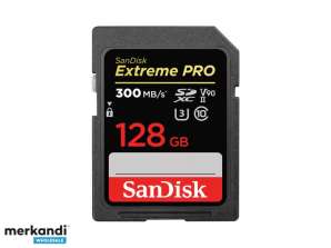 SanDisk Extreme PRO SDXC CARD 128 GB UHS II V90 300MB/s SDSDXDK 128G GN4IN