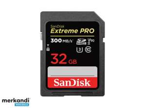SanDisk Extreme PRO 32GB SDHC KORTELĖ UHS-II V90 300MB/s SDSDXDK-032G-GN4IN