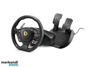 Thrustmaster T80 Ferrari 488 GTB Edition Racing Wheel and Pedal Set   373024   PlayStation 3