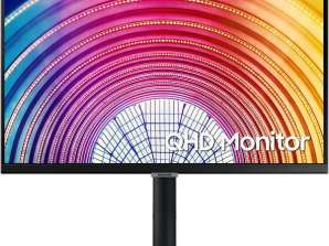 Samsung 61 cm (24 ») -Wide Quad HD+ - LCD -Noir LS24A600NWUXEN