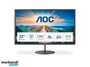 AOC LED-skærm Q32V4 - 81,3 cm (32) - 2560 x 1440 QHD - Q32V4