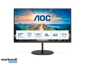 AOC LED-skærm U27V4EA - 68,6 cm (27) - 3840 x 2160 4K - U27V4EA