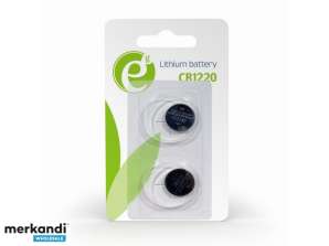 EnerGenie-knappcellebatteri CR1220, pakke med 2 - EG-BA-CR1220-01