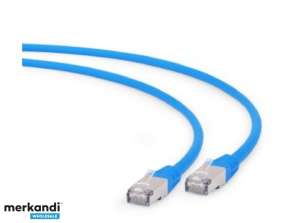 CableXpert-verkkokaapeli Cat6a S/FTP S-STP Blue - Kaapeli - Verkko PP6A-LSZHCU-B-1M