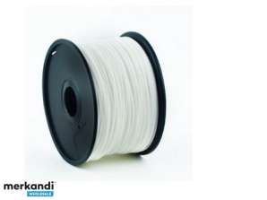 Gembird3 Filament, PLA Biały, 1.75 mm, 1 kg - 3DP-PLA1.75-01-W