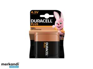 Batteri Duracell Alkaline Plus Ekstra levetid MN1203/3LR12 blokk 4.5V (1-pakning)