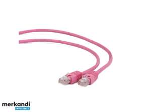 CableXpert 2 m - Cat5e - U/UTP (UTP) - RJ-45 - Pink PP12-2M/RO