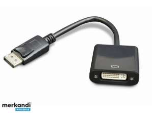 CableXpert 0.1m - DisplayPort - DVI - Masculin - Feminin - 1920 x 1200 pixeli A-DPM-DVIF-002