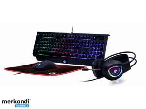 Gembird Gaming SetinchPhantominch with 4in1 backlight keyboard mouse pad GGS UMGL4 01