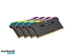 DDR4 32GB PC 3600 CL18 CORSAIR KIT (4x8GB) Hämnd RGB CMH32GX4M4D3600C18