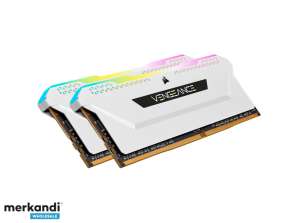 DDR4 32 Gt PC 3200 CL16 CORSAIR (2x16GB) Kosto RGB CMH32GX4M2E3200C16W