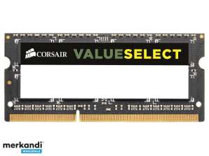 ASSIM DDR3 4GB PC 1600 CL11 CORSAIR Valor Selecione retalhista CMSO4GX3M1A1600C11