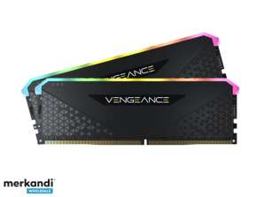 DDR4 16GB PC 3200 CL16 CORSAIR KIT (2x8GB) Vengeance RGB CMG16GX4M2E3200C16