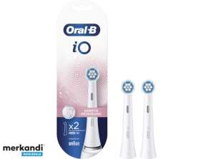 Oral-B iO Gentle cleaning of 2 push-on brushes