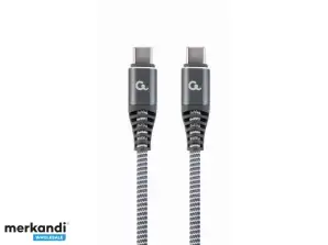CableXpert USB 2.0 AM do Type-C, PD 100W, CC-USB2B-CMCM100-1.5M
