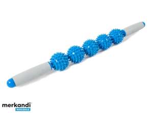 Масажна паличка з 5 кульками (синього кольору)