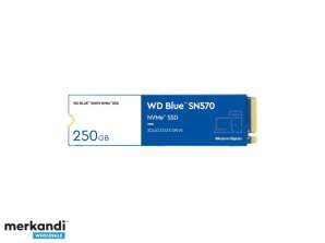 WD SSD Azul SN570 250GB PCIe Gen3 NVMe WDS250G3B0C
