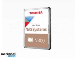 Toshiba N300 NAS - 3,5 tommer - 6000 GB - 7200 RPM HDWG460UZSVA