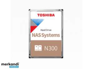 Toshiba N300 augstas izšķirtspējas 3,5 collu cietais disks 4TB Gold HDWG440UZSVA