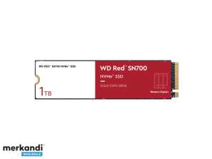 WD SSD raudonas SN700 1TB NVMe M.2 PCIE Gen3 – kietojo kūno diskas – WDS100T1R0C