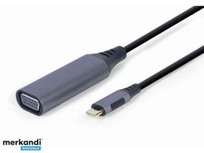 CableXpert USB tüüp-C, VGA-ekraaniadapter - A-USB3C-VGA-01