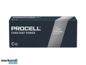 Batería Duracell PROCELL Constant Baby, C, LR14, 1.5V (paquete de 10)