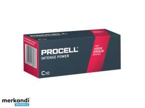 Bateria Duracell PROCELL Intense Baby, C, LR14, 1,5 V (pacote com 10)