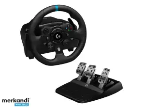 Logitech Steering Wheel + Pedals - Xbox 360 - 900 Degree - USB - Black 941-000158