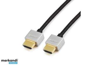 Cable HDMI Reekin - 1.0 metros - FULL HD Ultra Slim (Hi-Speed w. Ether.)