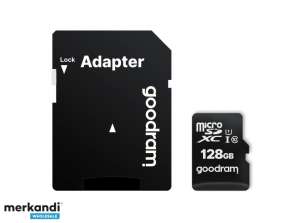 GOODRAM microSDHC 128GB Razred 10 UHS-I + adapter M1AA-1280R12