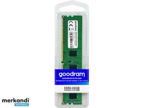 Goodram 8GB DDR4-RAM PC2266 CL19 1x8GB Enkel Rank GR2666D464L19S / 8G