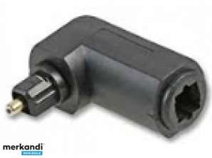 CableXpert Toslink optical cable angled adapter - A-OPTL-01