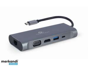 CableXpert USB Type-C 7-w-1 Multi-Port Adapter Hub3.0