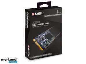 Emtec Notranji SSD X300 1TB M.2 2280 SATA 3D NAND 3300MB/sec ECSSD1TX300