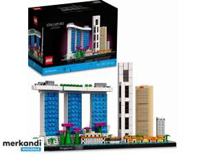 Horizonte de arquitectura LEGO Singapur| 21057