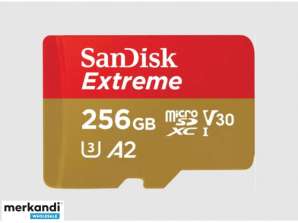 SanDisk MicroSDXC Extreme 256GB – SDSQXAV-256G-GN6MA