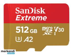 SanDisk MicroSDHC Extreme 512 ГБ — SDSQXAV-512G-GN6MA