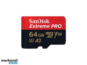 SanDisk MicroSDXC Extreme Pro 64 GB - SDSQXCU-064G-GN6MA