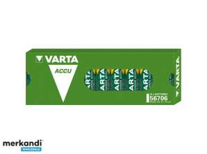 Varta Akku Mignon, AA, HR06, 1.2V/2100mAh - Accu Power Retail Box (confezione da 10)