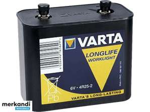 Varta batteri zink-kulstof, 540, 6V, 17.000mAh, krympeplast (1-pakke)