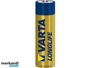 Varta Batterij Alkaline, Mignon, AA, LR06, 1.5V Longlife (4-pack)