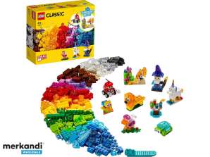 LEGO Classic - 500-delni komplet za ustvarjalno gradnjo opeke (11013)