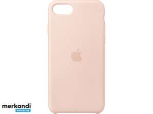 Silikonové pouzdro Apple iPhone SE Chalk Pink MN6G3ZM/A