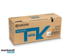 Toner Laser Kyocera TK-5270C Ciano - 6.000 Páginas 1T02TVCNL0
