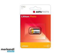 AGFAPHOTO Bateria litowa, fotograficzna, CR2, 3V — blister detaliczny (1 opakowanie)