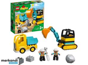 LEGO duplo - Gravemaskiner og lastebiler (10931)