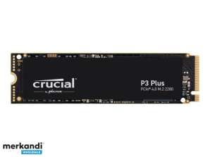 Твердотельный накопитель Crucial M.2 1 ТБ P3 Plus NVMe PCIe 4.0 x 4 CT1000P3PSSD8