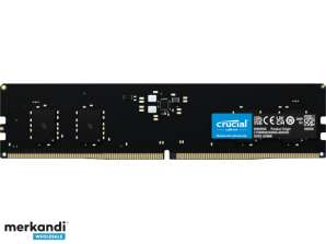 Cruciale 8GB DDR5-4800 UDIMM CL40 (16Gbit) - CT8G48C40U5