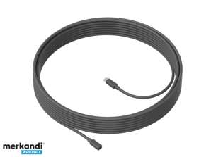 Cablu prelungitor pentru microfon Logitech MeetUp Negru 10 m 4,2 mm 950-000005